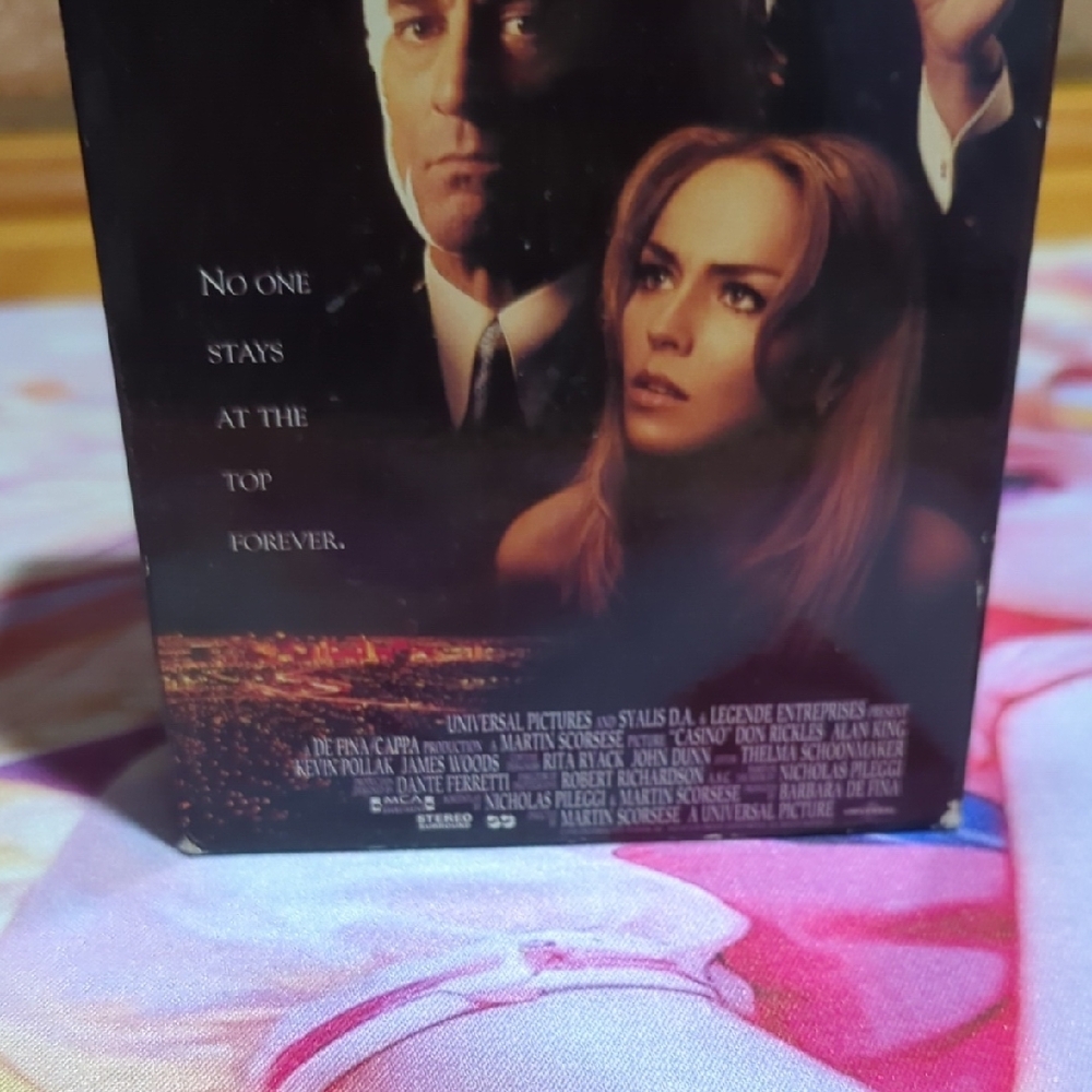 Casino VHS Tape– Crime/Thriller Classic (1995) - Picture 10 of 13